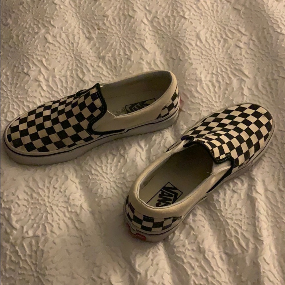 Checkered Vans